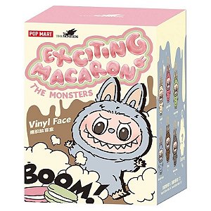 Brinquedos THE MONSTERS Macaron Empolgante Vinil Rosto Caixa Cega - Pop Mart
