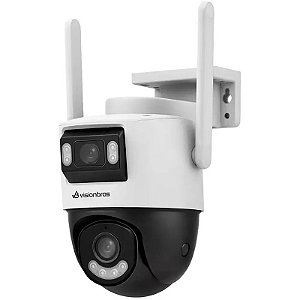 Câmera WiFi Visionbras 6MP WD60-FCA Dupla