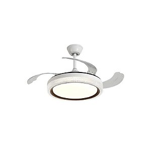 Ventilador de Teto Satellite A-FAN802 - 66W - com Luminária - Bivolt - Branco