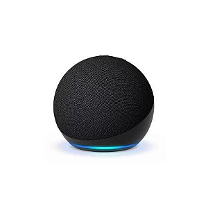 Caixa de Som Amazon Echo Dot Alexa 5ª Geração Preta