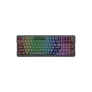 Teclado Gamer Redragon K688GB RGB Pro Bragi Pro Sem Fio Preto