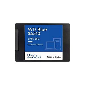 Disco Sólido SSD Western Digital SA510 Blue 250GB 2,5" SATA 3 - WDS250G3B0A