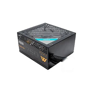 Fonte Azza ATX 750W 80 Plus Bronze Argb PSAZ-750W - Preto