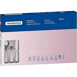 Jogo de Talheres Tramontina 66906/784 (60 Peças)