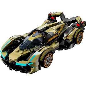 Jogo Lego Speed Lamborghini V12 Vision Gran Turismo - 76923 (230 Peças)