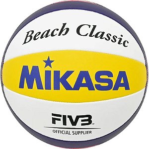 Bola de Vôlei Mikasa Beach Classic BV551C-WYBR