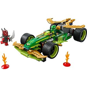 Carro de Corrida de Retrocesso Lloyd do Lego Ninjago Dragons Rising - 71828 (181 Peças)