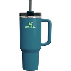 Garrafa Térmica Stanley Quencher H2.0 Tumbler 10-10825-501 (1,18L) Verde Costeiro