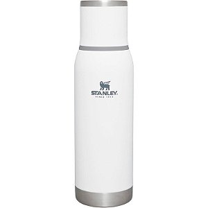 Garrafa Térmica Stanley Mate System Adventure To-Go 10-12206-001 (1L) Branco