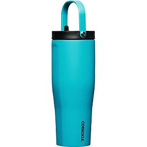 Garrafa Térmica com Tampa Giratória Corkcicle Go Cup XL - 2830CCB 890mL