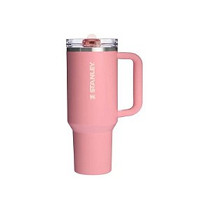 Copo Térmico Stanley The Flip Straw Quencher Protour 10-12486-409 - 1.18L - com Bico - Rosa Mesa