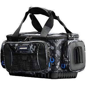 Bolsa Esportiva Marinha M-BP15C com Caixa de Isca