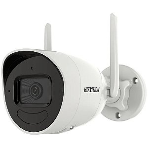 Câmera de Segurança IP Hikvision DS-2CV2021G2-IDW (W) 2.8mm 2MP Bullet (caixa feia)