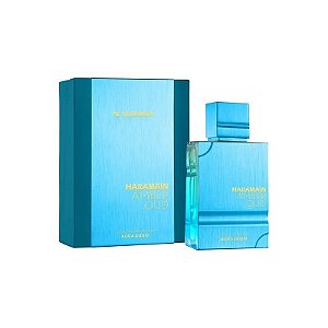 Perfume Al Haramain Amber Oud Aqua Dubai Eau de Parfum Unissex 200ml