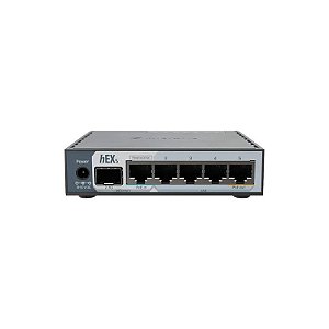Roteador Mikrotik Routerboard E60IUGS Hex s 950MHZ 512MB L4
