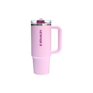 Copo Térmico Stanley The Flip Straw Quencher Protour 10-12486-428 - 1.18L - com Bico - Cherry Blossom