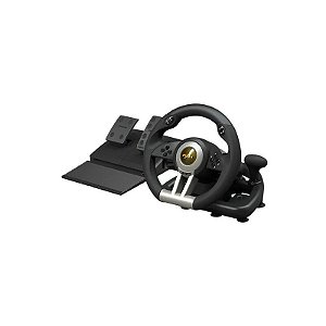 Volante e Pedal PXN V3 Pro para PC / PS3 / PS4 / Xbox One / Xbox Series / Switch - Preto