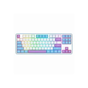 Teclado Sem Fio Redragon Star Blade Pro K707AK RGB Layout 80% - Branco