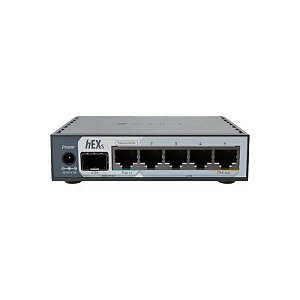 Roteador Mikrotik Routerboard E60IUGS Hex s 950MHZ 512MB L4
