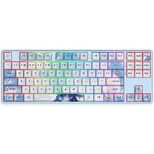 Teclado Gamer Mecânico Redragon Star Blade Pro K707AK-RGB PRO BT 2.4GHz