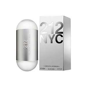 Perfume Carolina Herrera 212 NYC Água de Colônia Feminino 100ML