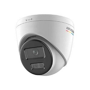 Câmera de Vigilância Turret Hikvision DS-2CD1347G2H-Liu Colorvu Smart Hybrid Light 4MP - Branco/Preto