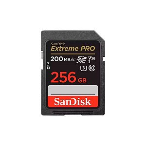 Cartão de Memória Sandisk Extreme Pro SDSDXXD-256G-GN4IN - 256GB - SD - 200MB/s