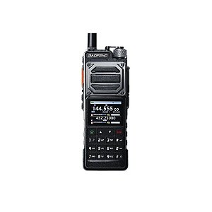 Walkie Talkie Baofeng UV-25PRO - Tri-Band - 10W - 999 Canais - Preto
