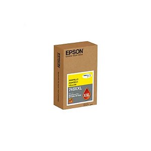Cartucho de Tinta Epson 748XXL420 Amarelo WF-6090 WF-6590 69ML
