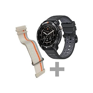 Relógio Mibro GS Pro 2 XPAW025 com GPS/Bluetooth - Preto + Pulseira