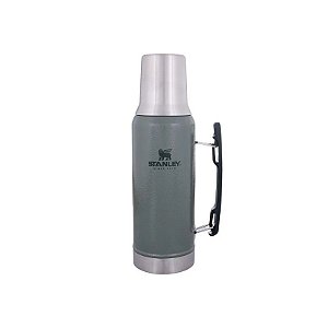 Garrafa Térmica Stanley Classic Mate System de 1,2 Litros - Cinza