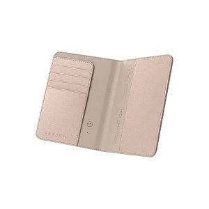 Porta-passaporte Satechi ST-VPCR em couro vegano da Findall D. Rose