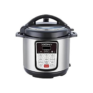 Panela de Pressão Elétrica Xion XI-OP105 - Preto/Cinza 5L