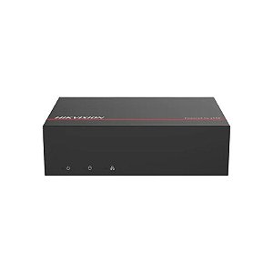 Gravador de Vigilância DVR Hikvision DS-E04HGHI-XD 4 CH 1080P Lite - Preto