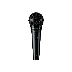 Microfone Dinâmico Cardioide Shure PGA58 XLR para Voz