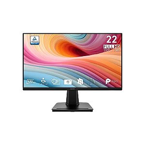 Monitor MSI Pro MP225 E12VL IPS 22" 120 HZ / 1 MS - Preto