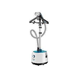 Ferro vertical a vapor Mondial Vip Care VP-07 110V - Branco/Azul
