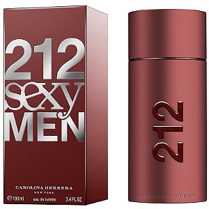 Perfume Carolina Herrera 212 Sexy Men EDT 100ml - Masculino