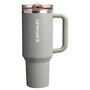 Copo Térmico Stanley Quencher Protour Tumbler - 10-12486-392 (1,18L) Cinza Sálvia