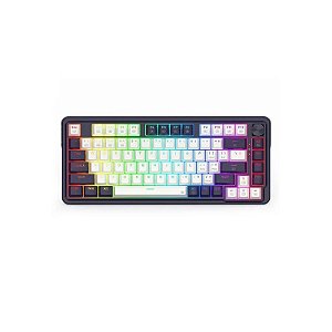 Teclado Gamer Redragon K715 Pro Finke QMK Layout 65% Sem Fio - Preto e Branco