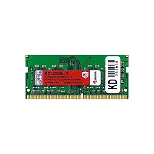 Memória Ram Keepdata KD32S22/8G - 8GB - DDR4 - 3200MHZ - para Notebook
