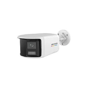 Câmera Bullet Hikvision DS-2CE12KF3TP-DLS 3K Lente Dupla 180