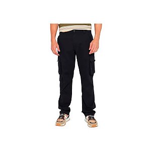 Calça Jeep Masculina Cargo 34 Azul Escuro – JMW24072NAVY