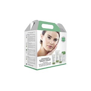 Conjunto de Tratamento Estético Exel para Pele Oleosa 5 Peças