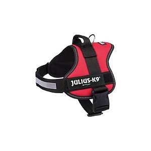 Coleira Peitoral para Cachorro Trixie 150503 Julius K9 XL 71-96cm Vermelha