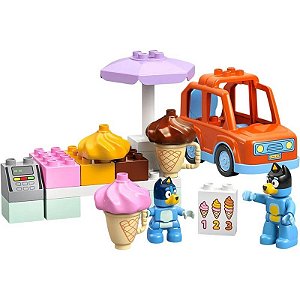 Jogo Lego Duplo Viagem de Sorvete com Bluey - 10458 (22 Peças)