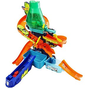 Brinquedo Hot Wheels Color Splash Science Lab City Mattel - CCP76