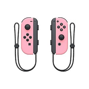 Controle Nintendo Switch Joy-Con (L/R) - Rosa Pastel (Japonês)