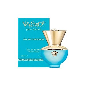 Perfume Versace Dylan Turquoise Água de Colônia Feminino 100ML