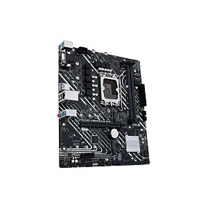 Placa Mãe Intel 1700 Asus H610M-F Prime D4 Chipset H610 DDR4 Micro ATX